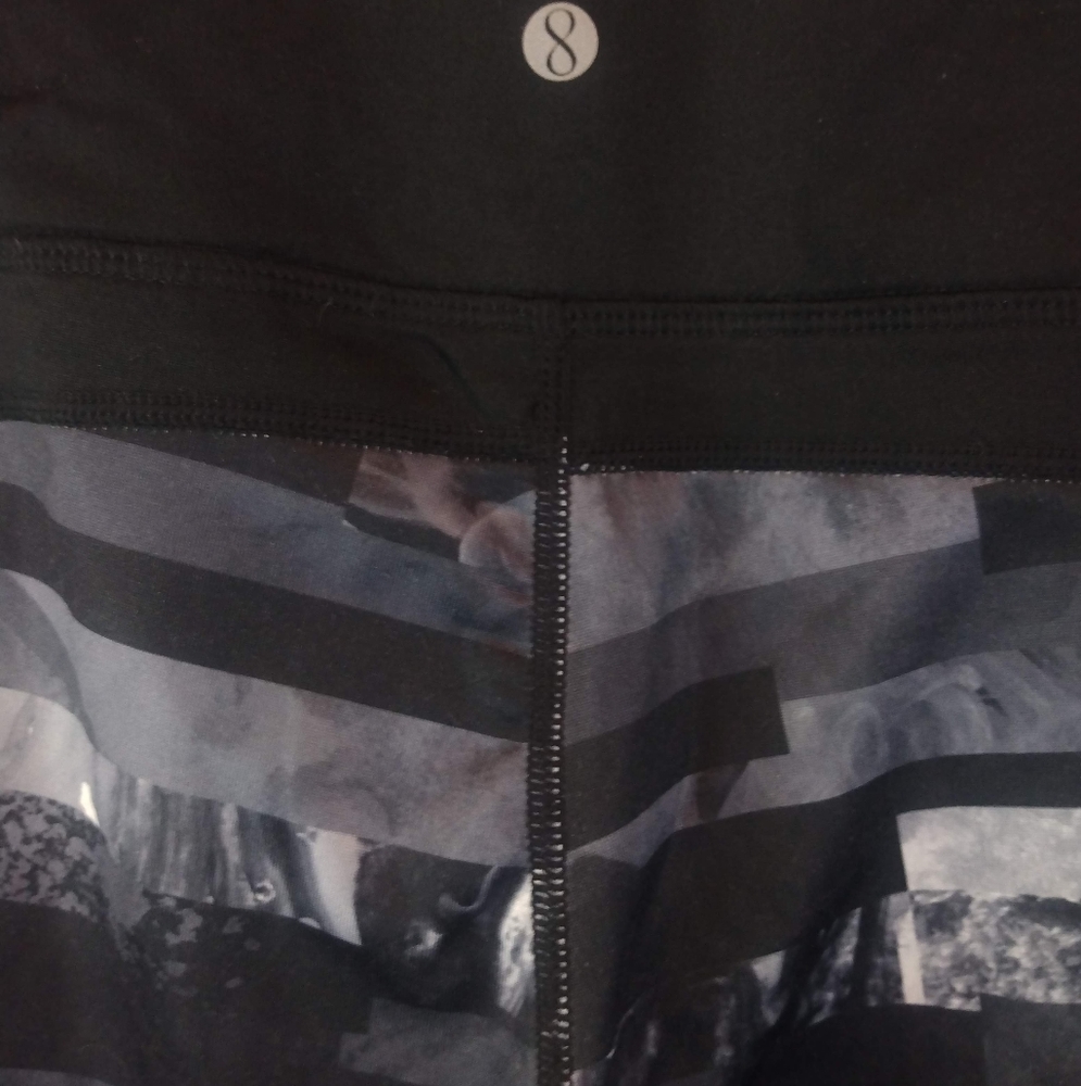 Layer 8 Performance Black/Gray Print Legging - image 7